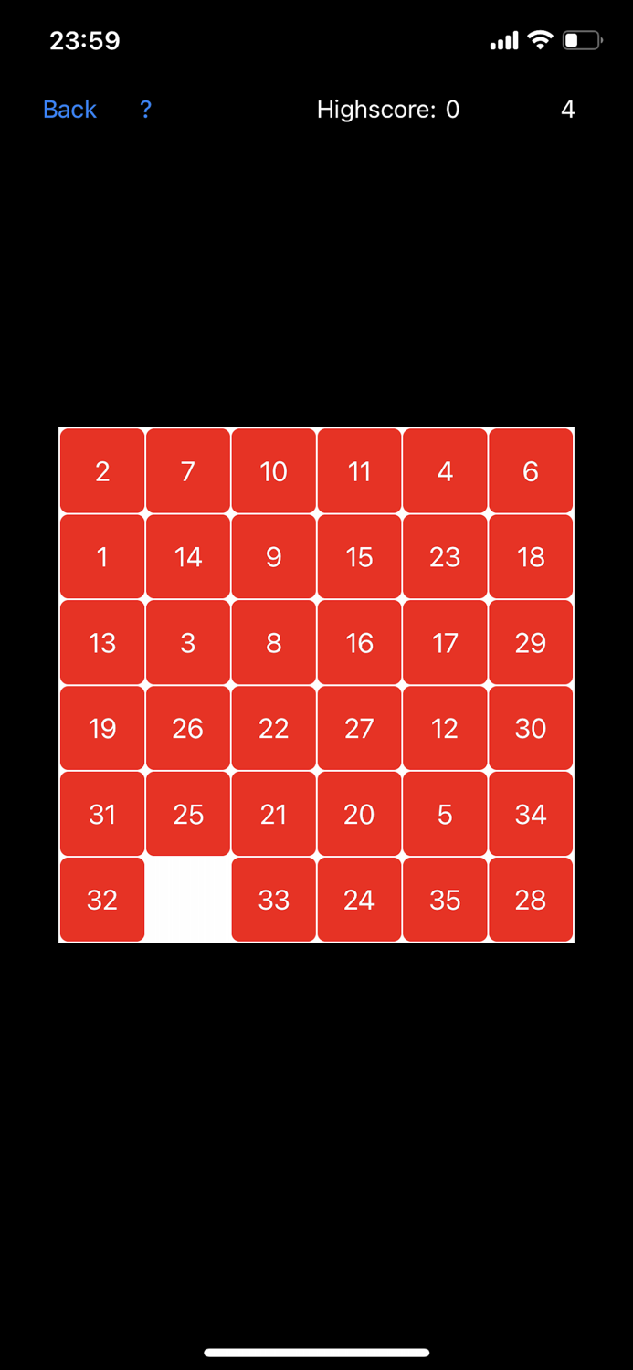 A 15 Puzzle Game Watch and Phone
