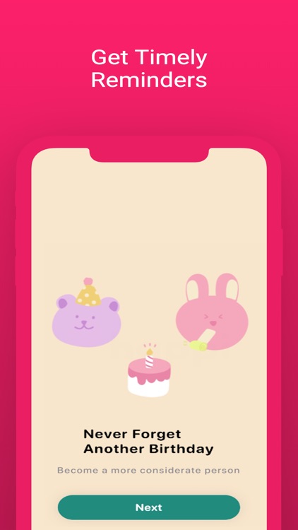 Happi - Birthday Reminder