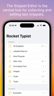 rocket typist iphone screenshot 2