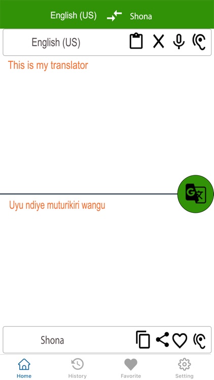 English To Shona Translation