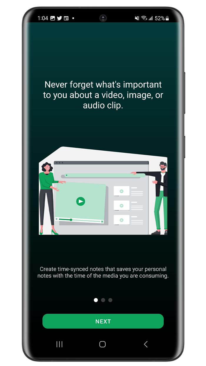 Media Notes Notepad for Media