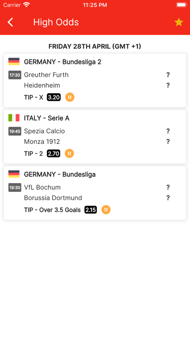 Savage Betting Tips Screenshot