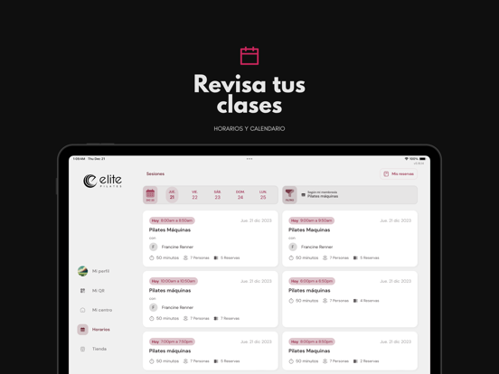 Screenshot #6 pour Elite Pilates