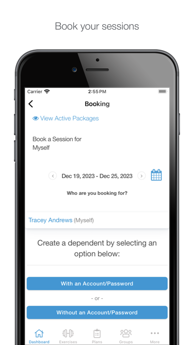 IAP Sports Training Screenshot