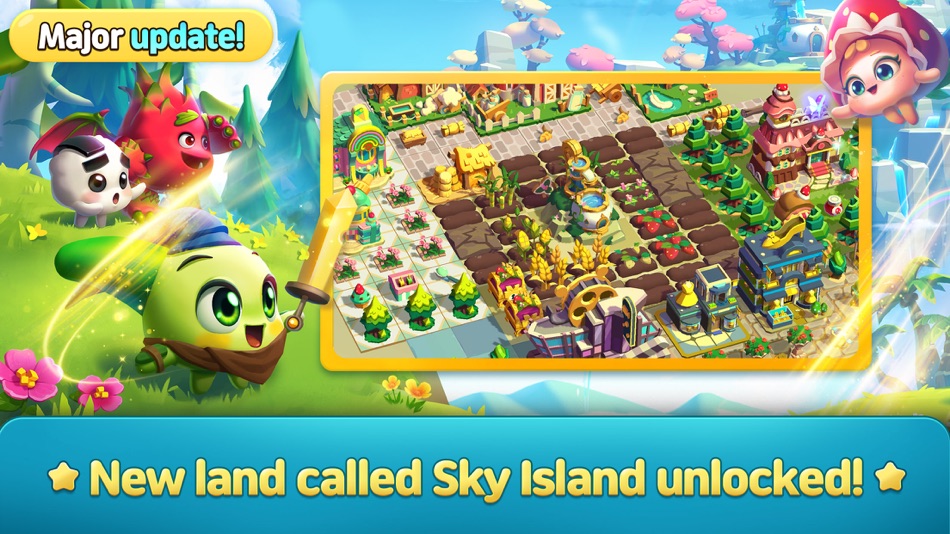 #1. Merge Fantasy Island (iOS) โดย: Netmarble Corporation