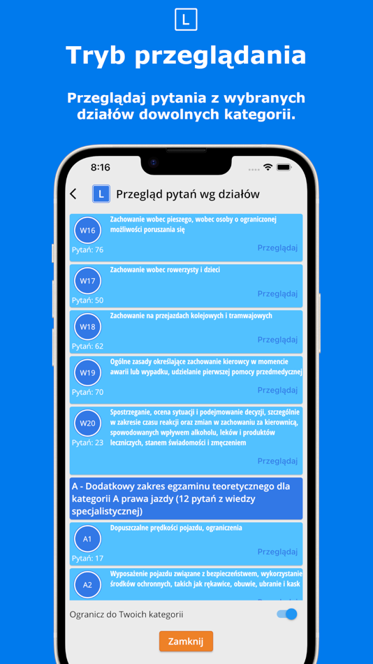 #4. ELKA Egzamin na Prawo Jazdy (iOS) 由: Tomasz Pawyza