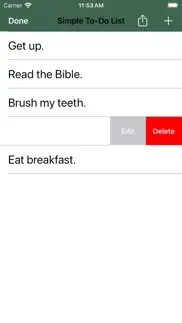 simple to-do list! iphone screenshot 4