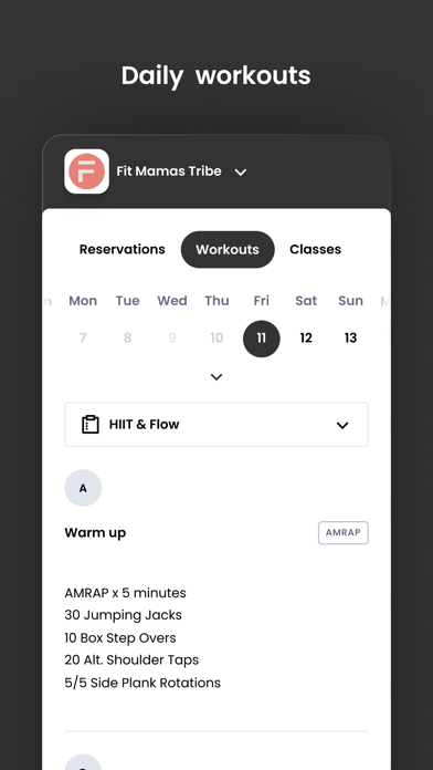 Fit Mamas Tribe Screenshot