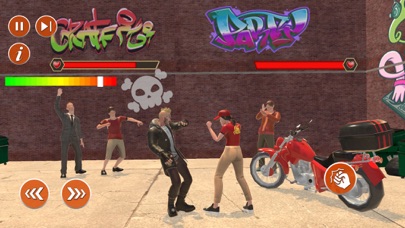Pizza Food Delivery Bike Guy Screenshot