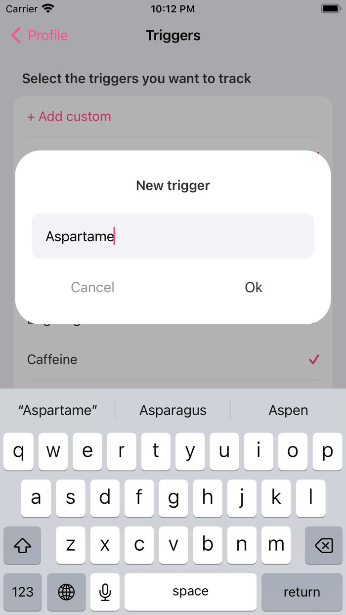 Migraine Tracker MiG