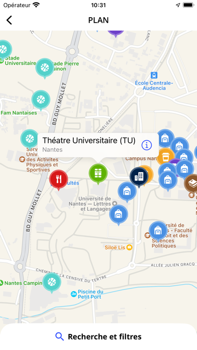 Nantes Université Screenshot