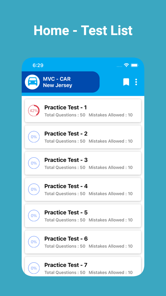 NJ MVC Permit Test - 1.5 - (iOS)