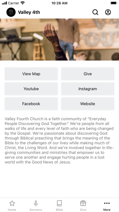 Valley Fourth Church Screenshot