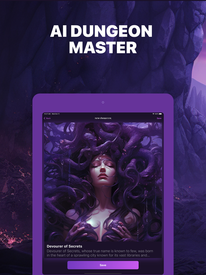 Zephyr AI Dungeon Master