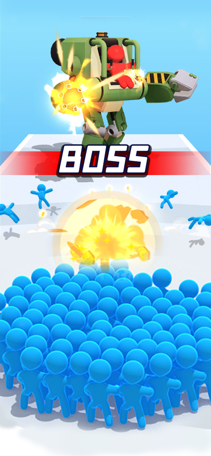 Count Running - Crowd Rush