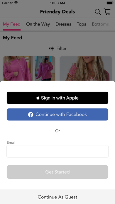 Friendzy Deals Screenshot