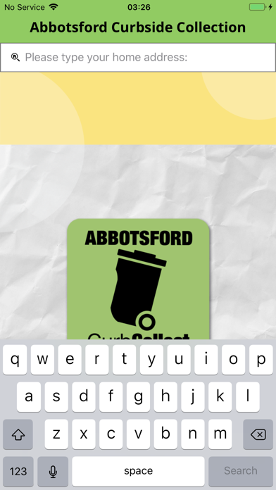 Abbotsford Curbside Collection Screenshot