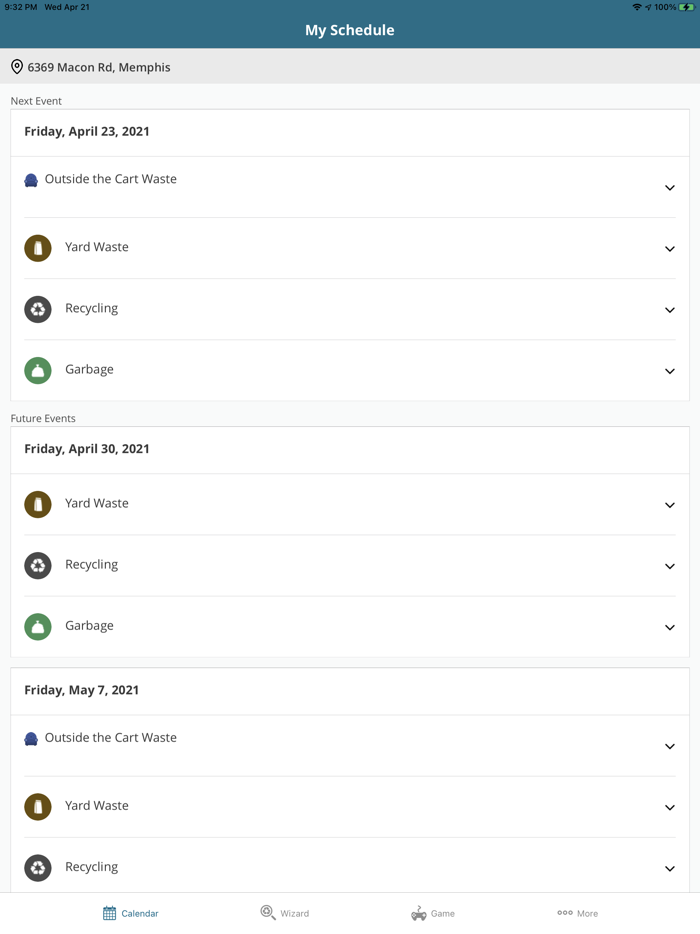 Memphis Curbside Collection