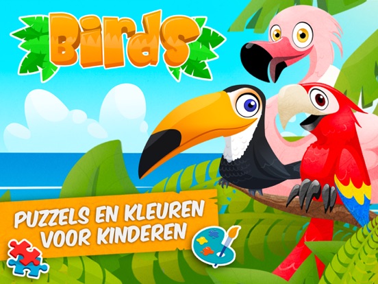 Birds: Spelletjes voor Peuters iPad app afbeelding 1