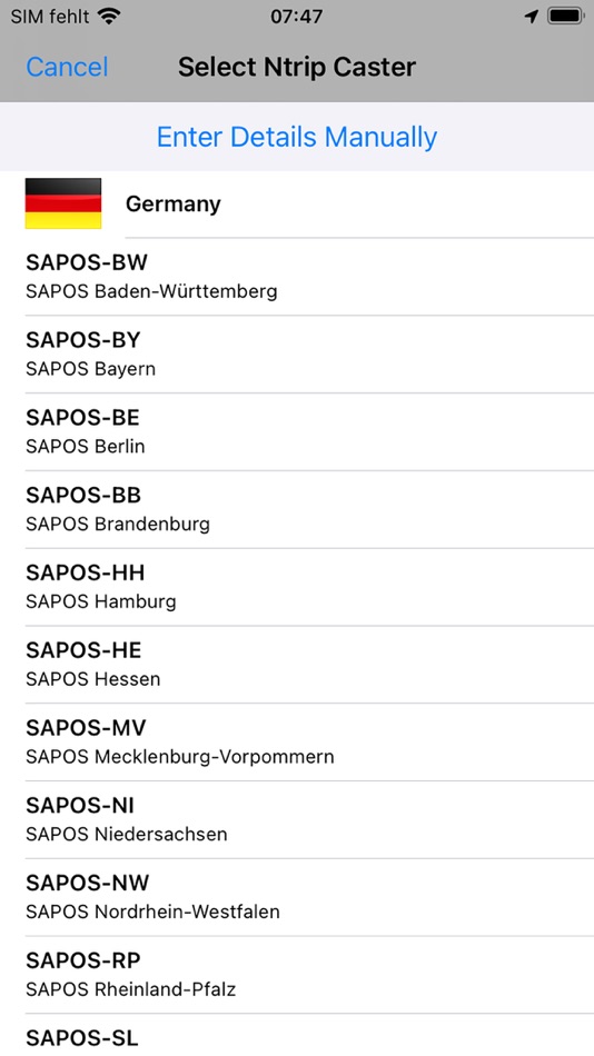 #4. NTRIP STX (iOS) 由: ITS Geo Solutions GmbH