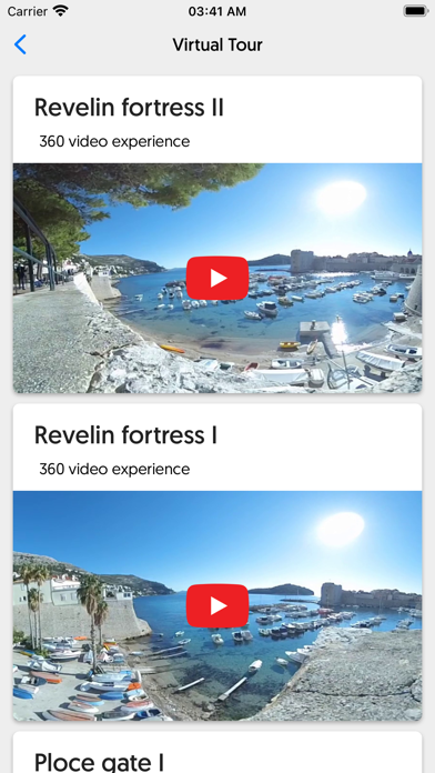 Dubrovnik City App Screenshot