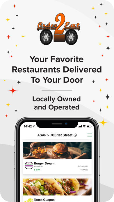 Order 2 Eat Screenshot 1 - AppWisp.com Order 2 Eat Screenshot 1 - AppWisp.com