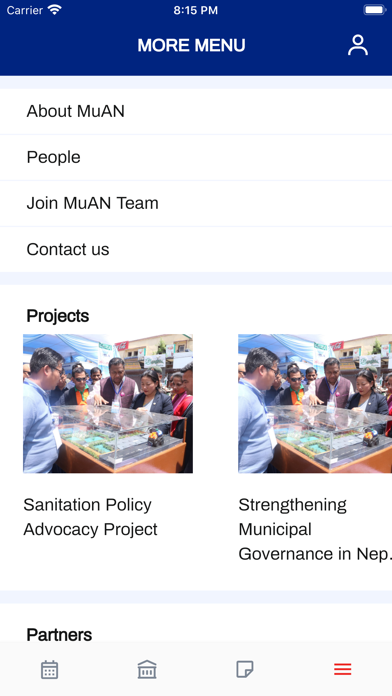Municipal Association of Nepal Screenshot