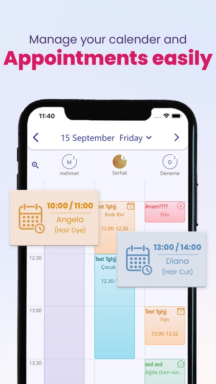 Salon Management:SchedulingApp screenshot-3