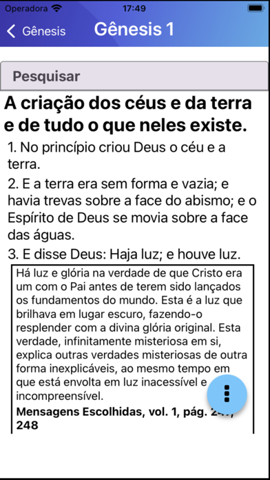 Biblia de Estudio Adventista Screenshot