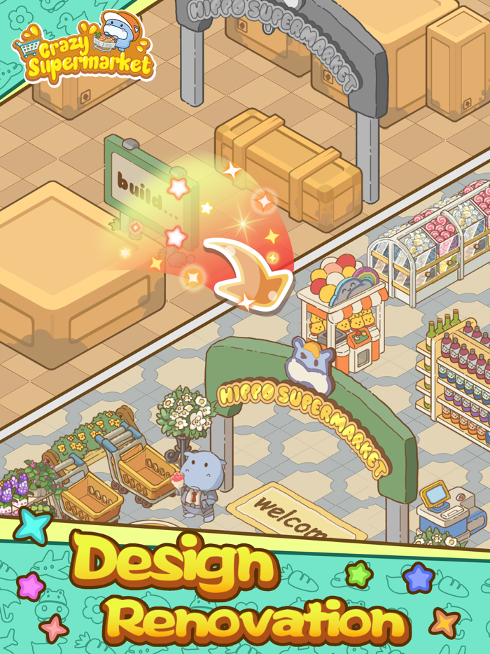 Crazy Supermarket -Puzzle Game