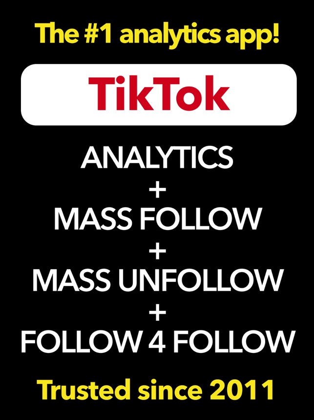 TikFollow - Export TikTok Follower/Following