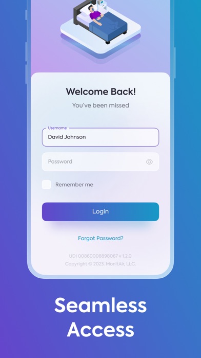 MonitAir Health Screenshot