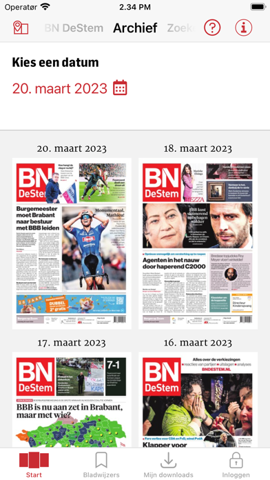 BN DeStem - Digitale krant Screenshot