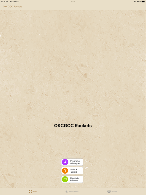 Screenshot #4 pour OKCGCC Rackets