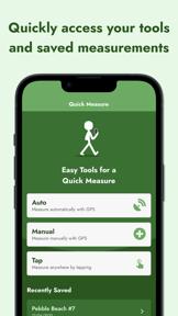 Quick Measure - GPS screenshot