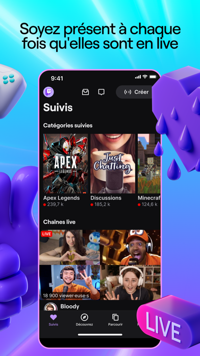 Screenshot #2 pour Twitch : streaming en live