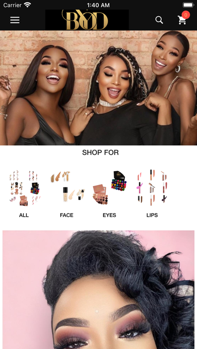 Be Your Own Desire Cosmetics Screenshot