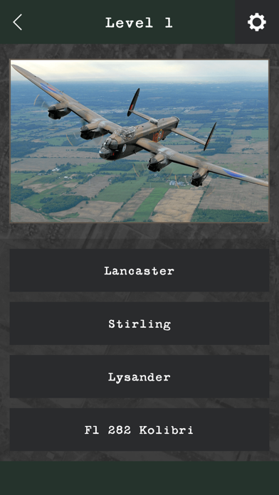 Military Aviation Quiz Screenshot