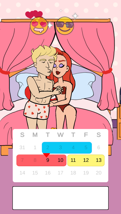 Dating Calendar Screenshot
