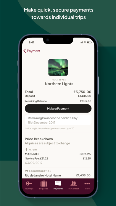 myTC - Travel Counsellors Screenshot