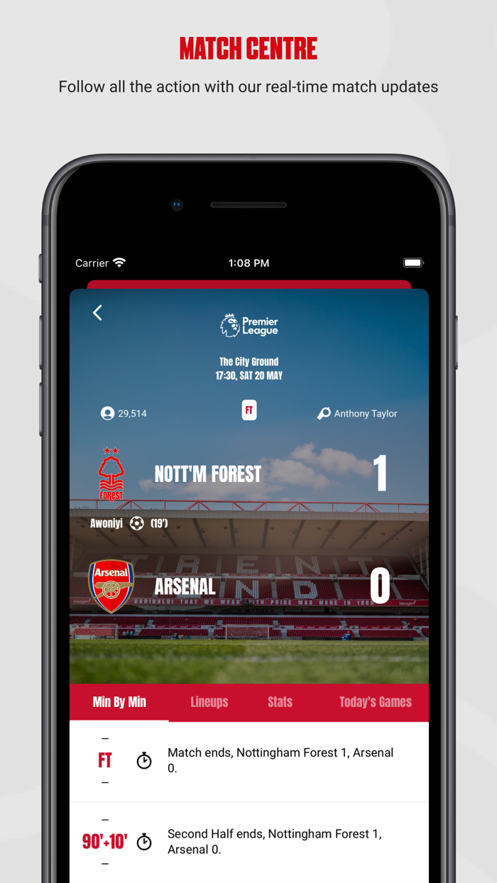 Nottingham Forest App
