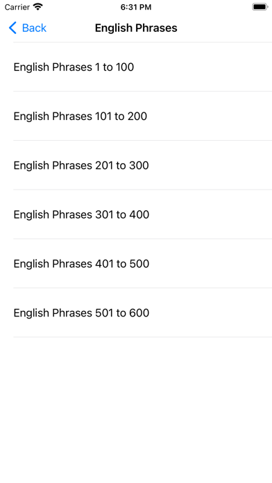 Spoken English through Tamil Screenshot