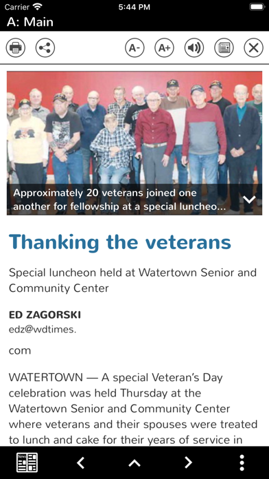 Watertown Daily Times - WI Screenshot