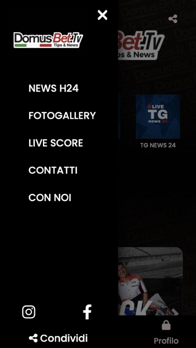 Domus Bet Tv Screenshot