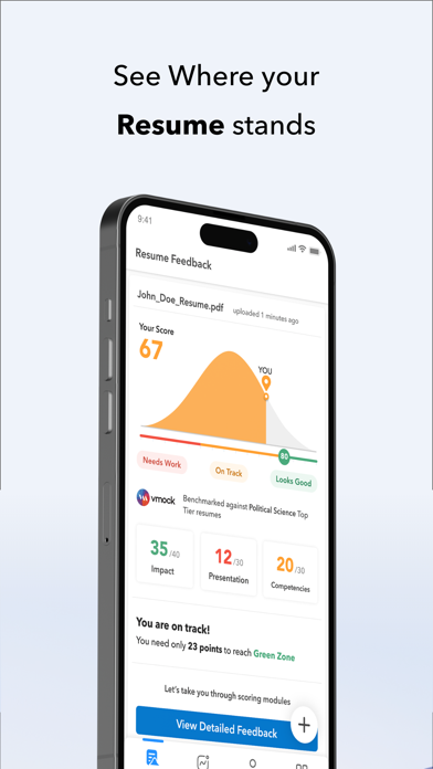 VMock - Candidate Screenshot