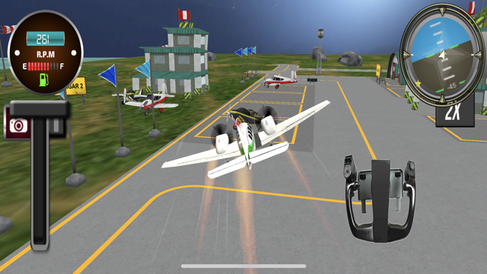 Ticked Down For Safe Landing