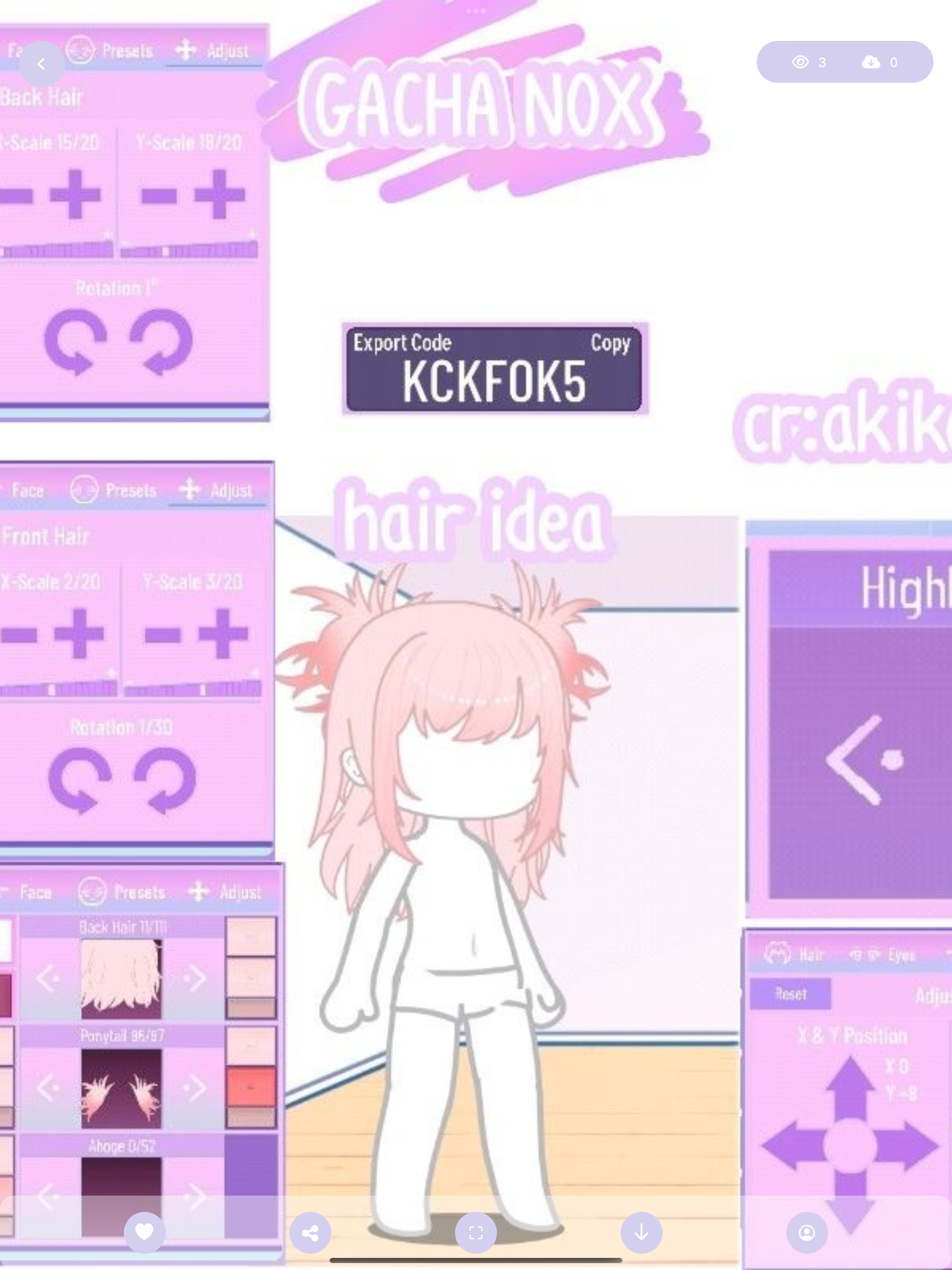 Mod Gacha Nox : Clothes Ideas