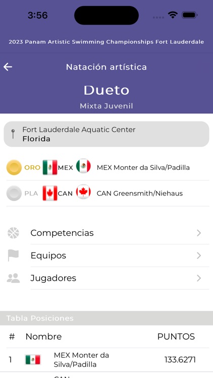 PanAm Aquatics Events screenshot-4