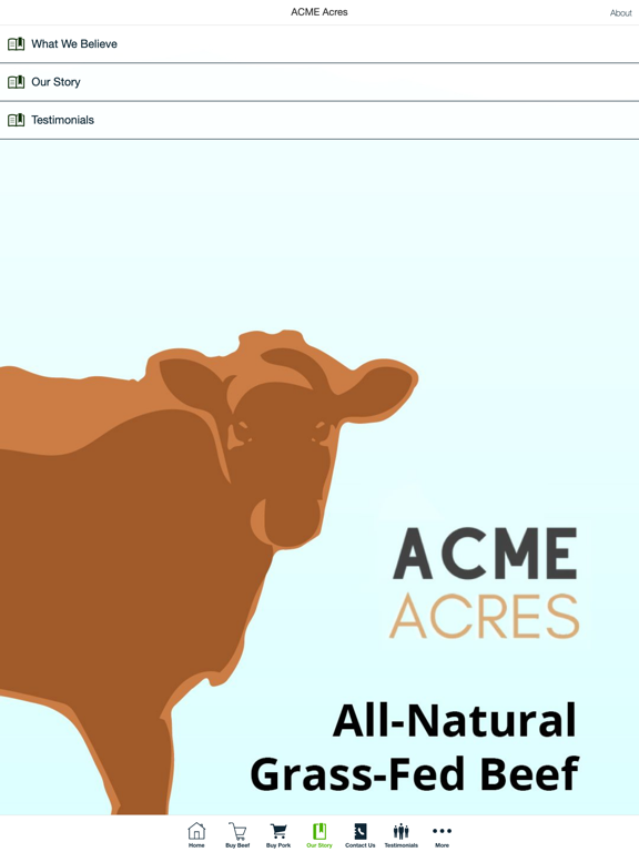 ACME Acres iPad screenshot 4 - Business app