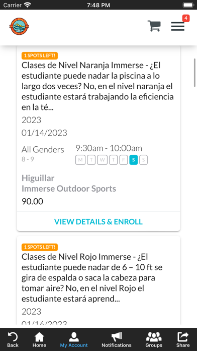 Total Aquatics Swim School Screenshot
